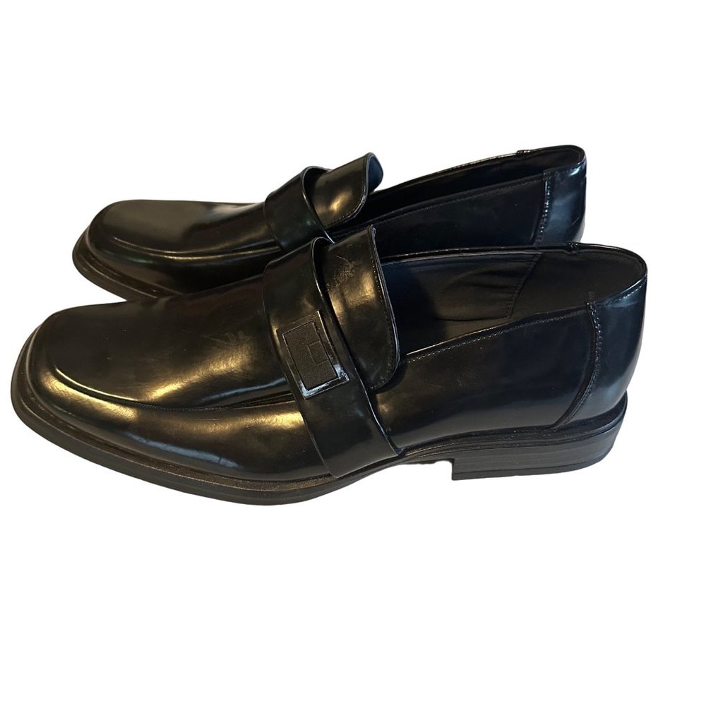 David & Co. size 12 black men’s dress loafers - Picture 2 of 7